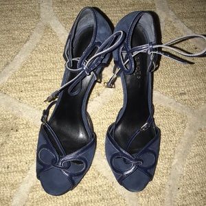Beautiful Navy Blue Heels by Talbots